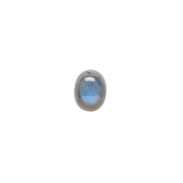 Labradorite 1pkg1, hand-cut calibrated oval cab natural 10x8mm image number 0