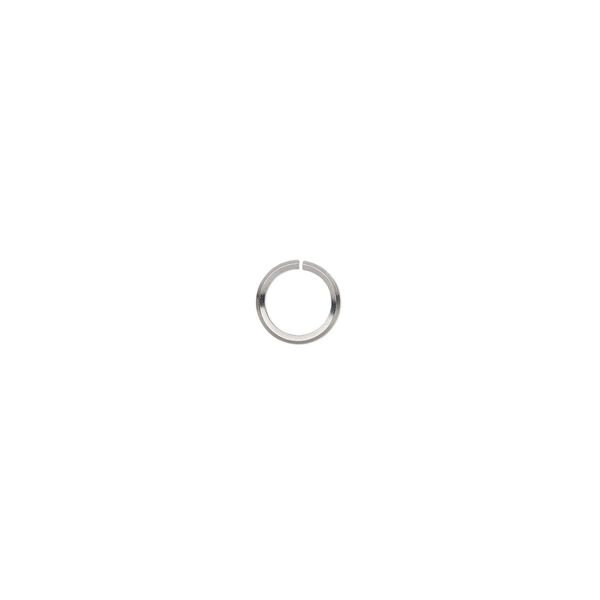 Jump ring, stainless steel, 12mm round diamond wire, 9.5mm inside diameter, 16 gauge. Sold per pkg of 50. image number 0