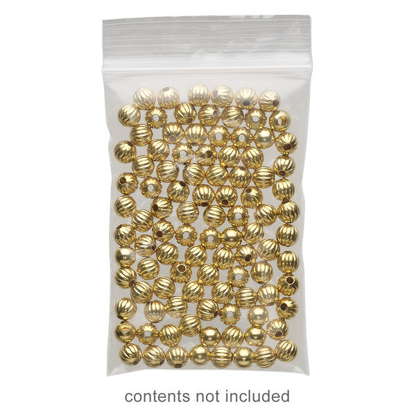 Bag, Tite-Lip™, anti-tarnish plastic, transparent clear, 2x3-inch top zip. Sold per pkg of 50. image number 0
