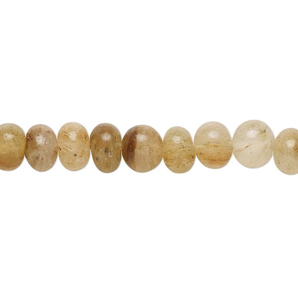 Wooden agate 1pkg1, hand-cut rondelle bead natural 14 inch 6x4mm-7x6mm image number 0