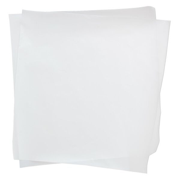 Non-stick sheet, Teflon®, white, 6-inch square. Sold per pkg of 2. image number 0