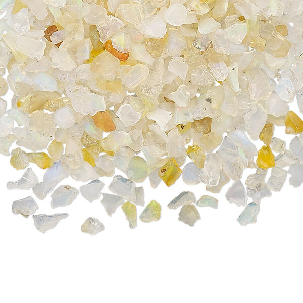 Ethiopian opal 1pkg1, undrilled inlay chip natural 10g mini image number 0