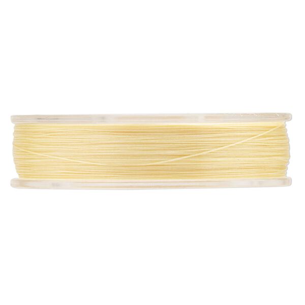 Thread, One-G™, nylon, pkg/250 yards, light yellow, size 0. image number 1