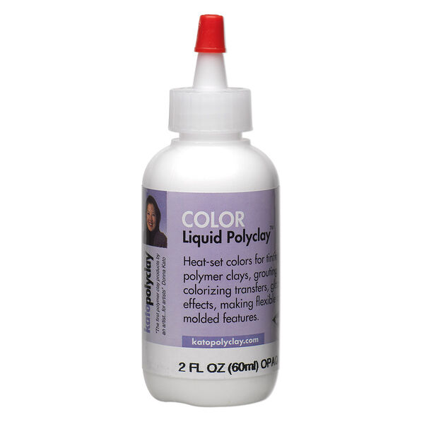 Liquid polymer clay 1pkg1, 2 fluid ounces opaque white Kato Polyclay™ image number 0