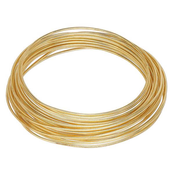 Wire, Wrapit®, jeweler's bronze, dead-soft, round, 16 gauge. Sold per 0.25-pound spool, approximately 30 feet. image number 0