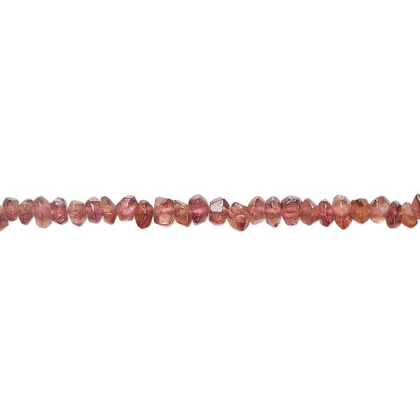 Garnet 1pkg1, hand-cut faceted rondelle bead 13 inch 3x2mm-4x2mm image number 0