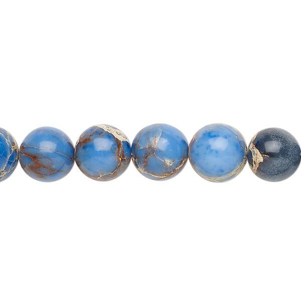 Magnesite 1pkg1, round bead 15.5-16 inch 8mm image number 0