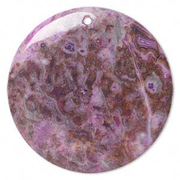 Crazy lace agate 1pkg1, round focal 45mm image number 0