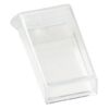 Organizer, acrylic, clear and white, 7 x 4-1/4 x 1-1/4 inches with (24) 45x25x11mm rectangle boxes and snap top. Sold per 25-piece set. image number 2