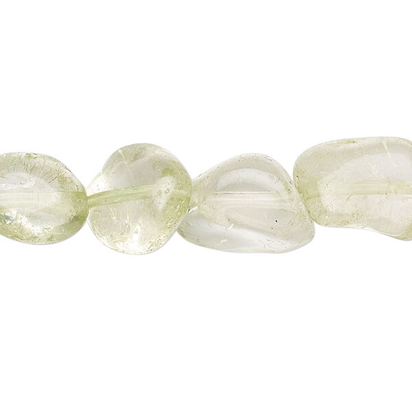 Ice flake quartz 1pkg1, crackle nugget bead 15.5-16 inch small image number 0