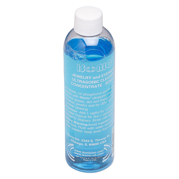Liquid cleaner, Isonic®, pkg/8-ounce bottle, blue. image number 0