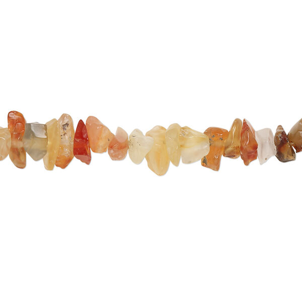Carnelian 1pkg1, chip bead 32 inch medium image number 0