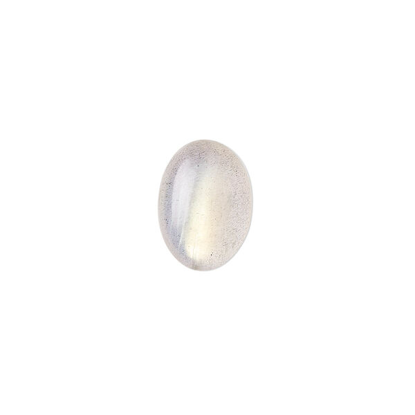 Silver labradorite 1pkg1, hand-cut calibrated oval cab natural A- grade, 14x10mm image number 0