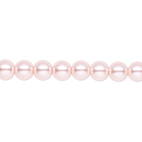 Pearl 2pk rosaline, Celestial Crystal® 6mm round 15.5-16 inch image number 0