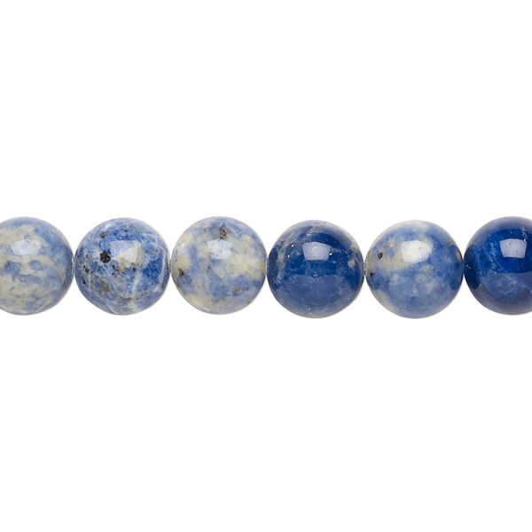 Sodalite 1pkg1, round bead natural 15.5-16 inch 8mm image number 0