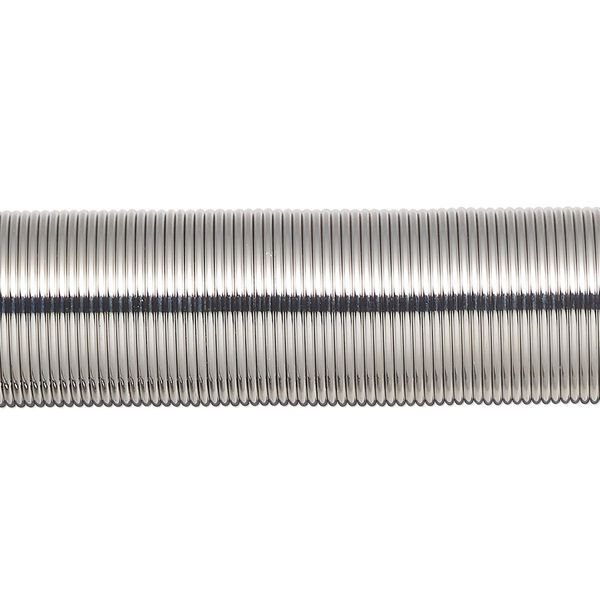 Memory wire, imitation rhodium-plated high carbon steel, 1/2 inch toe ring, 0.7mm thick. Sold per 1-ounce pkg, approximately 208 loops. image number 0