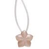 Coffee moonstone 1pkg1, hand-cut top-drilled 2-sided carved flower bead natural 16x16mm image number 0