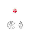 Drop 720pk light Siam, Swarovski® 6mm pendant mini disk 6428 image number 0