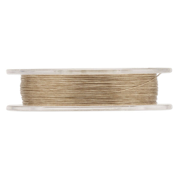 Thread, One-G™, nylon, pkg/125 yards, sand ash, size 0. image number 1