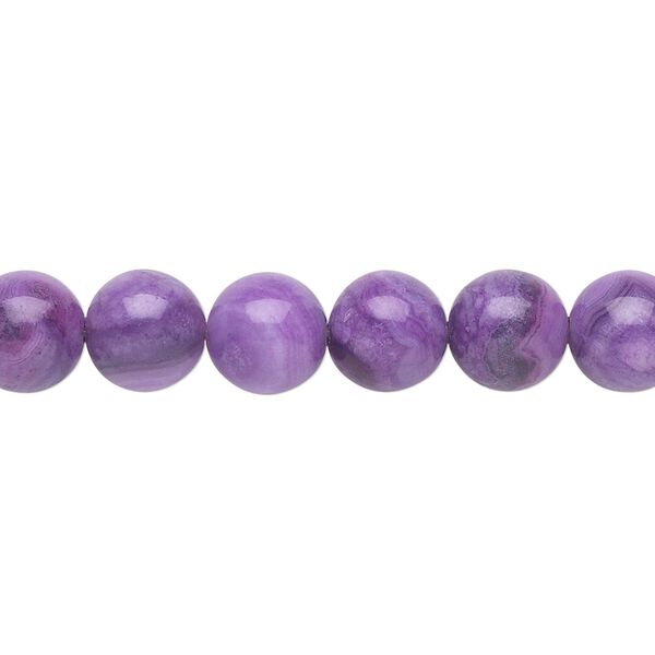 Crazy lace agate 1pkg1, round bead 15.5-16 inch 8mm image number 0