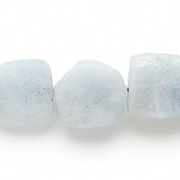 Aquamarine 1pkg1, hand-cut flat rectangle bead 15 inch 15x14mm-18x16mm image number 0