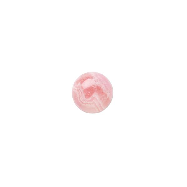 Rhodochrosite 1pkg2, calibrated round cab natural 8mm image number 0