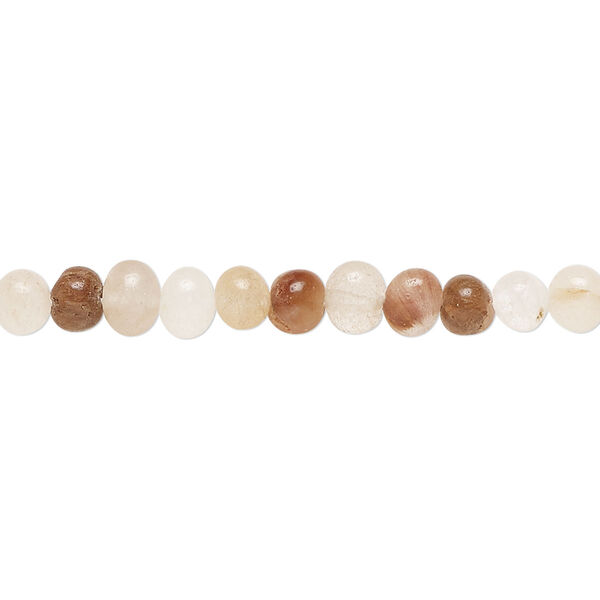 Multi-quartz 1pkg1, hand-cut rondelle bead 14 inch 5x4mm-6x5mm image number 0