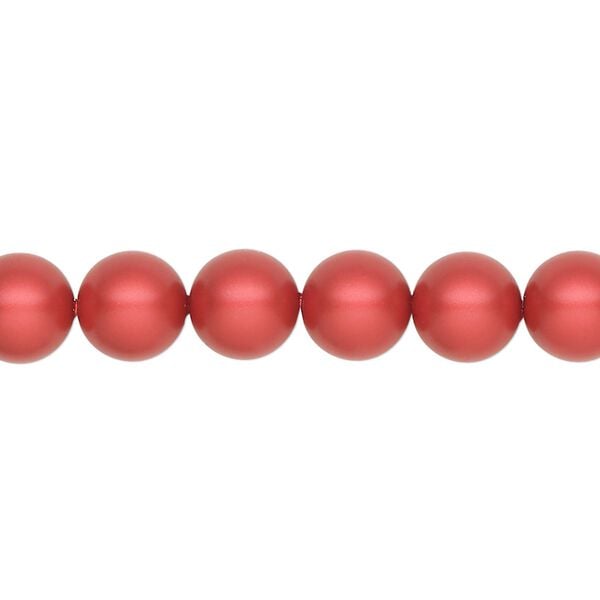 Pearl 250pk rouge, Swarovski® 8mm round 5810 image number 0