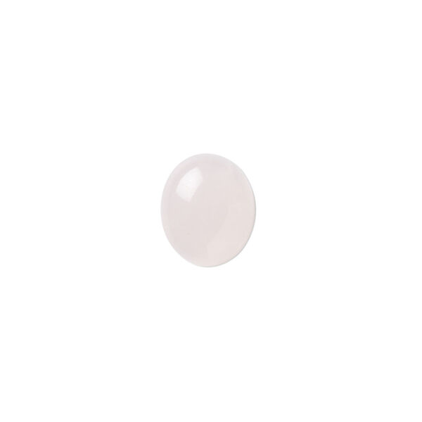 Rose quartz 1pkg10, calibrated oval cab natural B- grade, 12x10mm image number 0