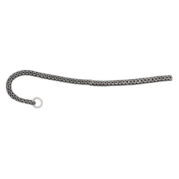 Bookmark, sterling silver, 4-1/2 inches with textured circle pattern. Sold individually. image number 0