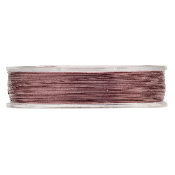 Thread, One-G™, nylon, pkg/250 yards, mauve, size 0. image number 1
