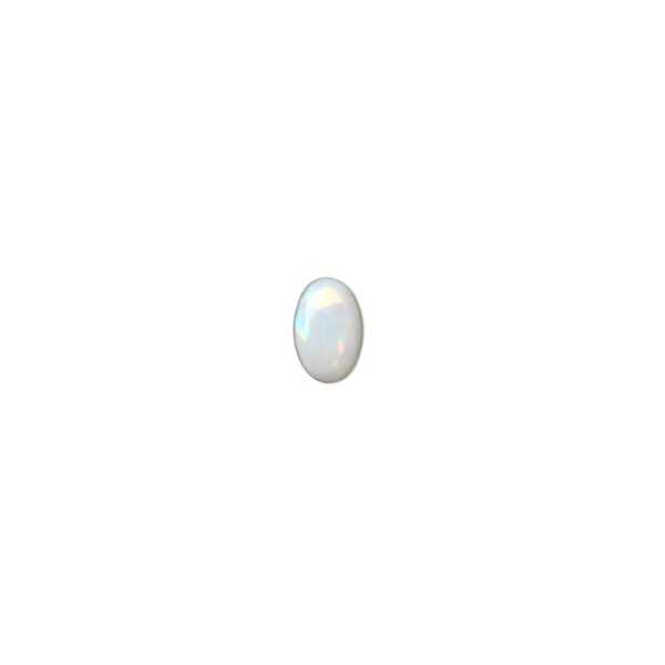Opal 1pkg1, calibrated oval cab natural 6x4mm image number 0