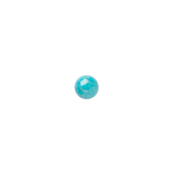 Howlite 1pkg16, calibrated round cab 5mm image number 0