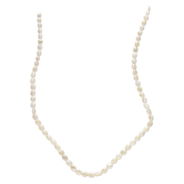 Sillimanite 1pkg1, hand-cut puffed oval bead 15.5-16 inch graduated 5x4mm-8x7mm image number 0