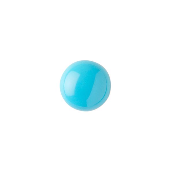 Sleeping beauty turquoise 1pkg1, calibrated round cab 12mm image number 0