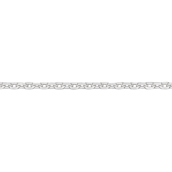 Chain, sterling silver, 2.3mm cable. Sold per pkg of 5 feet. image number 0