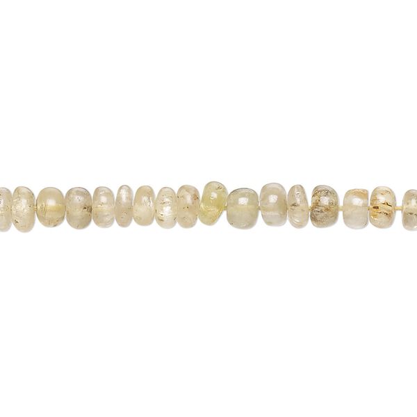 Cat's eye apatite 1pkg1, hand-cut rondelle bead natural 14 inch 4x2mm-5x4mm image number 0