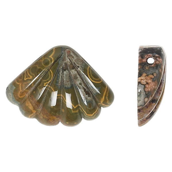 Ocean jasper 1pkg1, shell focal natural 40x30mm image number 0