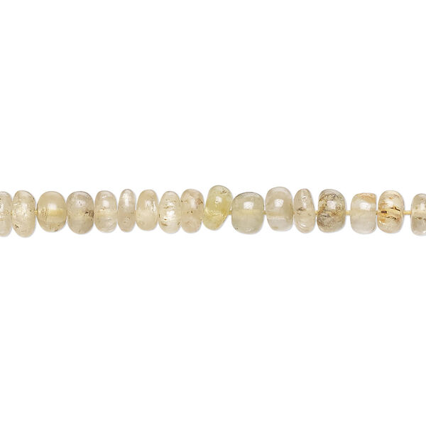 Cat's eye apatite 1pkg1, hand-cut rondelle bead natural 14 inch 4x2mm-5x4mm image number 0
