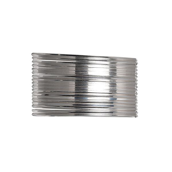 Wire, Beadalon®, stainless steel, 3/4 hard, square, 21 gauge. Sold per pkg of 4.5 meters. image number 0