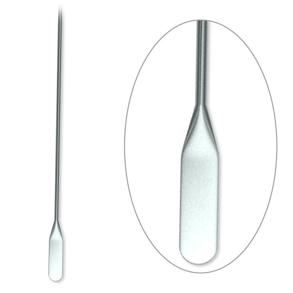 Paddle pin, gunmetal-plated brass, 2-inch teardrop style, 22 gauge. Sold per pkg of 100. image number 0