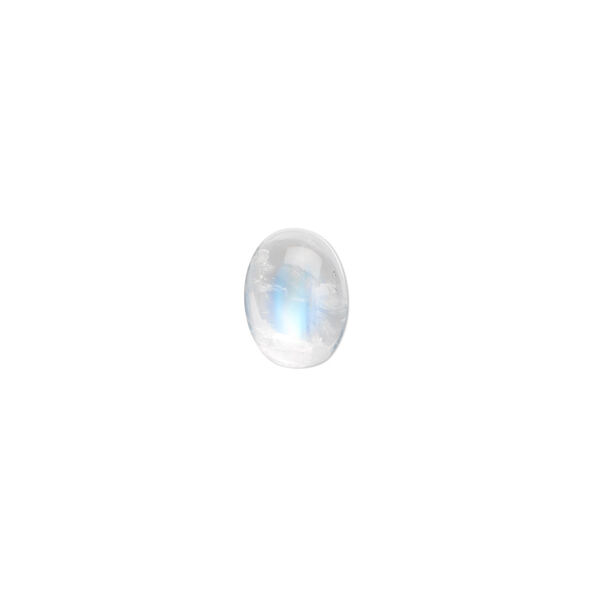 Rainbow moonstone 1pkg1, hand-cut calibrated oval cab natural 10x8mm image number 0