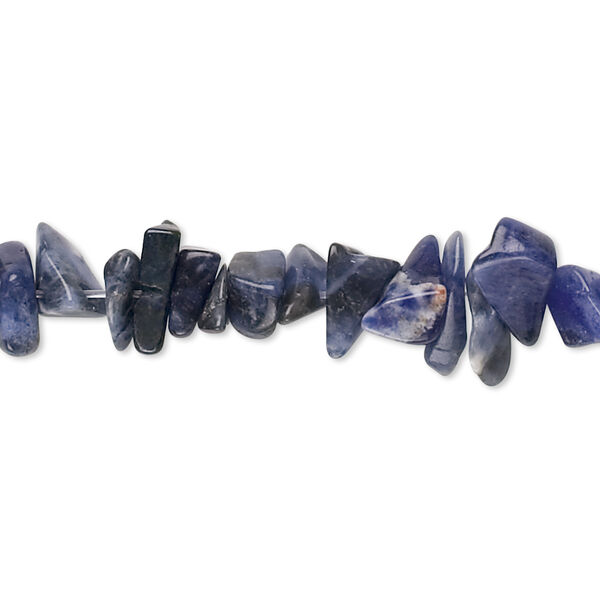 Sodalite 1pkg1, chip bead natural 32 inch medium image number 0