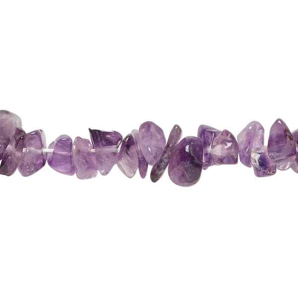 Amethyst 1pkg1, chip bead natural 18 inch small image number 0
