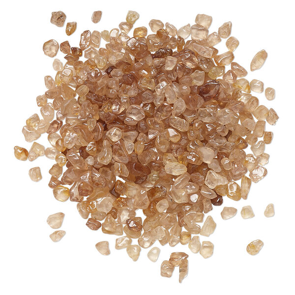Zircon 1pkg1, undrilled inlay chip natural brown 1 oz mini image number 0