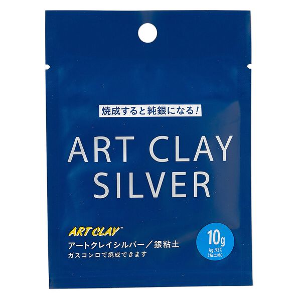 Art Clay® Silver 650, pkg/10g, low fire, slow dry formula. image number 0