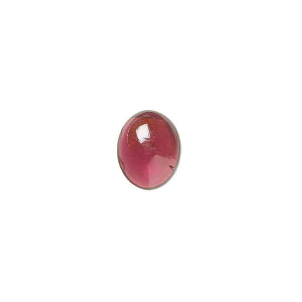 Garnet 1pkg2, hand-cut calibrated oval cab natural 10x8mm image number 0
