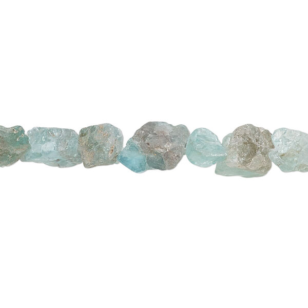 Apatite 1pkg1, rough nugget bead natural 8 inch mini image number 0
