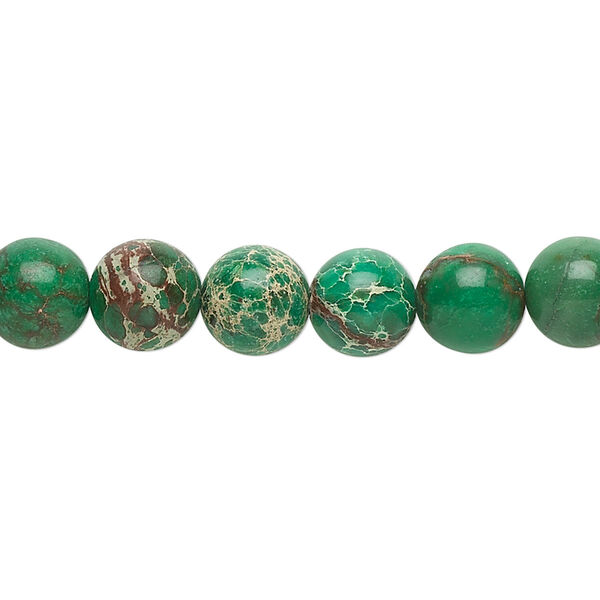 Magnesite 1pkg1, round bead B grade, 15.5-16 inch 8mm image number 0