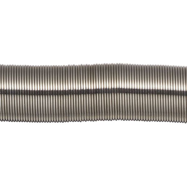 Memory wire, stainless steel, 1/2 inch toe ring, 0.65-0.75mm thick. Sold per 1-ounce pkg, approximately 250 loops. image number 0